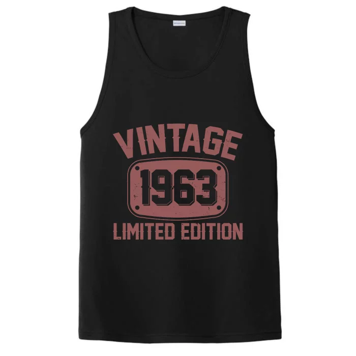 Vintage 1963 Limited Edition 60th Birthday Performance Tank