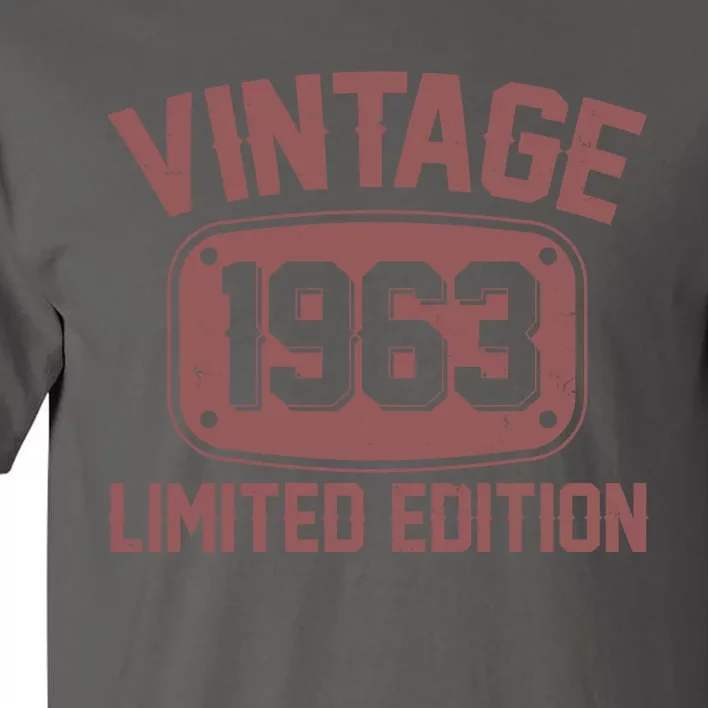 Vintage 1963 Limited Edition 60th Birthday Tall T-Shirt