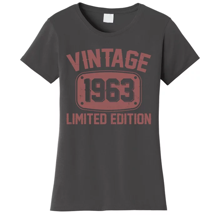 Vintage 1963 Limited Edition 60th Birthday Women's T-Shirt