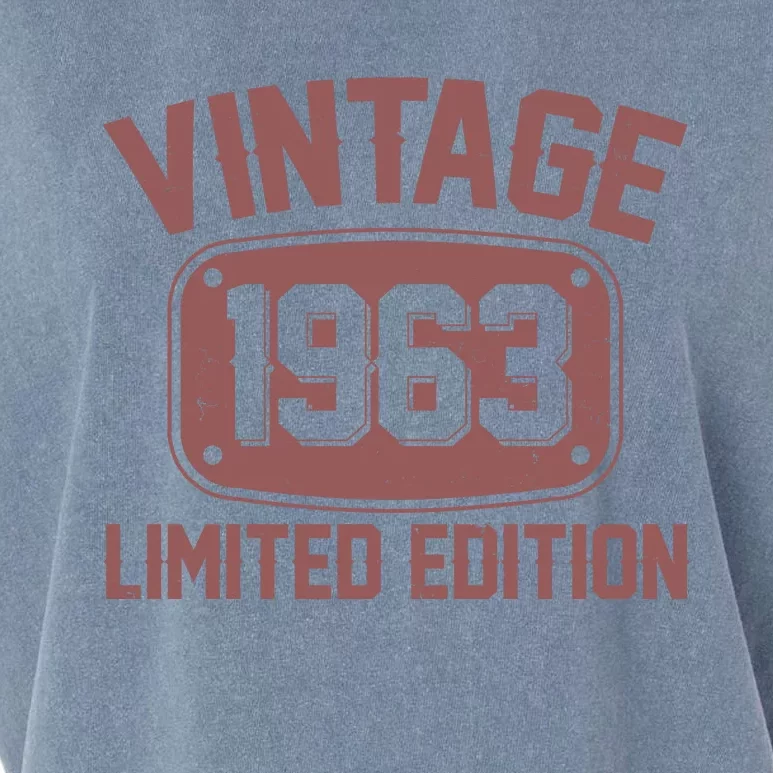 Vintage 1963 Limited Edition 60th Birthday Garment-Dyed Women's Muscle Tee