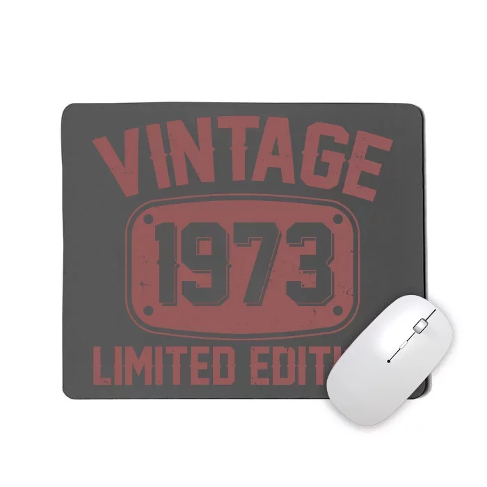 Vintage 1973 Limited Edition 50th Birthday Mousepad