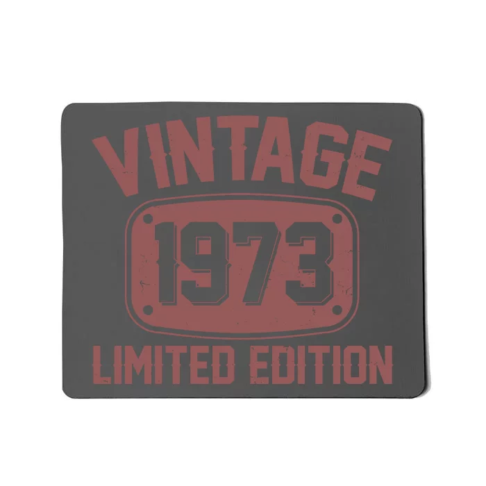 Vintage 1973 Limited Edition 50th Birthday Mousepad