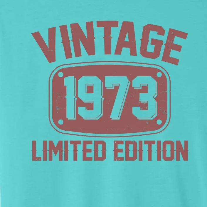 Vintage 1973 Limited Edition 50th Birthday ChromaSoft Performance T-Shirt