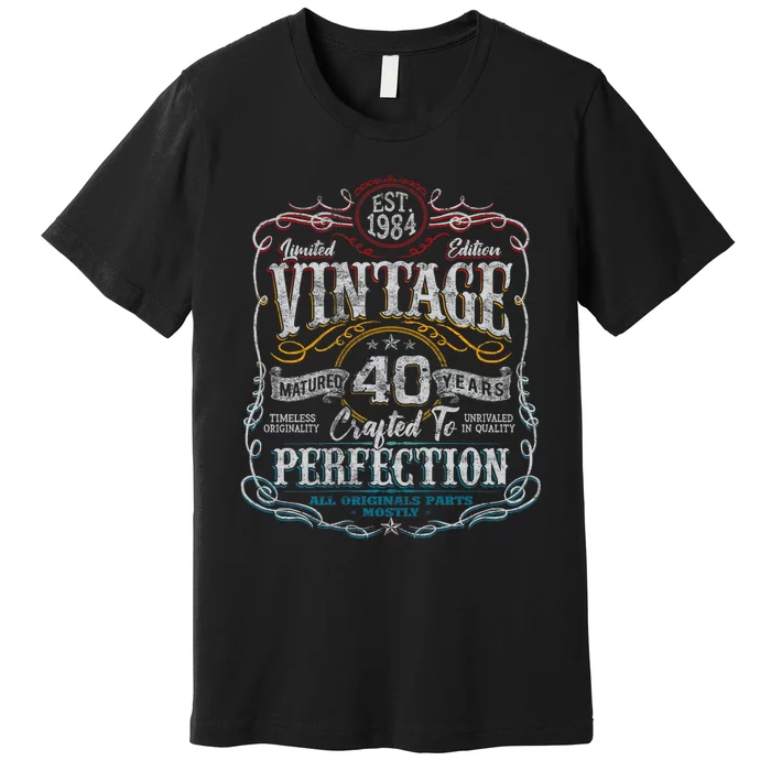 Vintage 1984 Limited Edition Premium T-Shirt