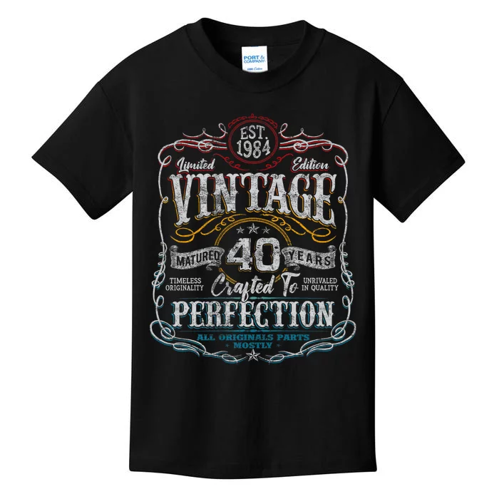 Vintage 1984 Limited Edition Kids T-Shirt