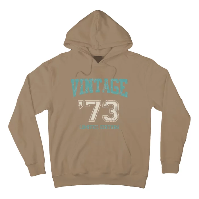 Vintage 1973 Limited Edition 50th Birthday Hoodie