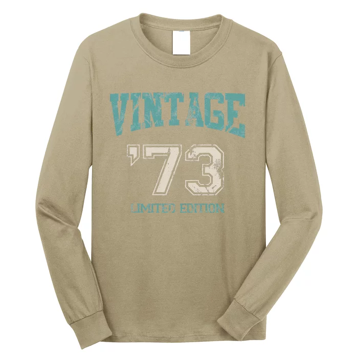 Vintage 1973 Limited Edition 50th Birthday Long Sleeve Shirt