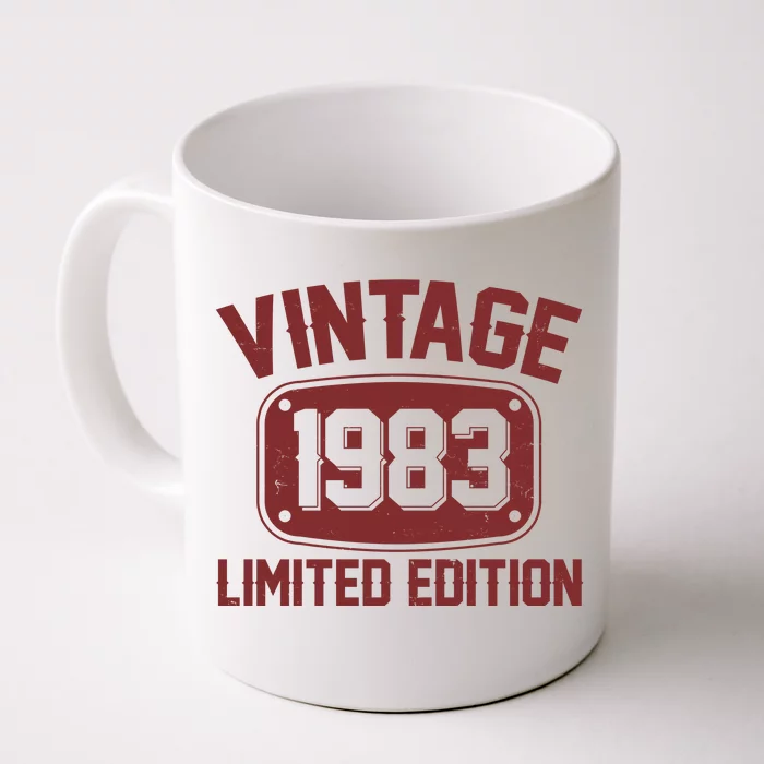 Vintage 1983 Limited Edition 40th Birthday Front & Back Coffee Mug