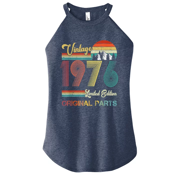 Vintage 1976 limited edition original parts 46th birthday Women’s Perfect Tri Rocker Tank