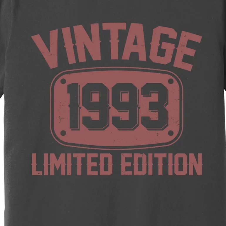 Vintage 1993 Limited Edition 30th Birthday Premium T-Shirt