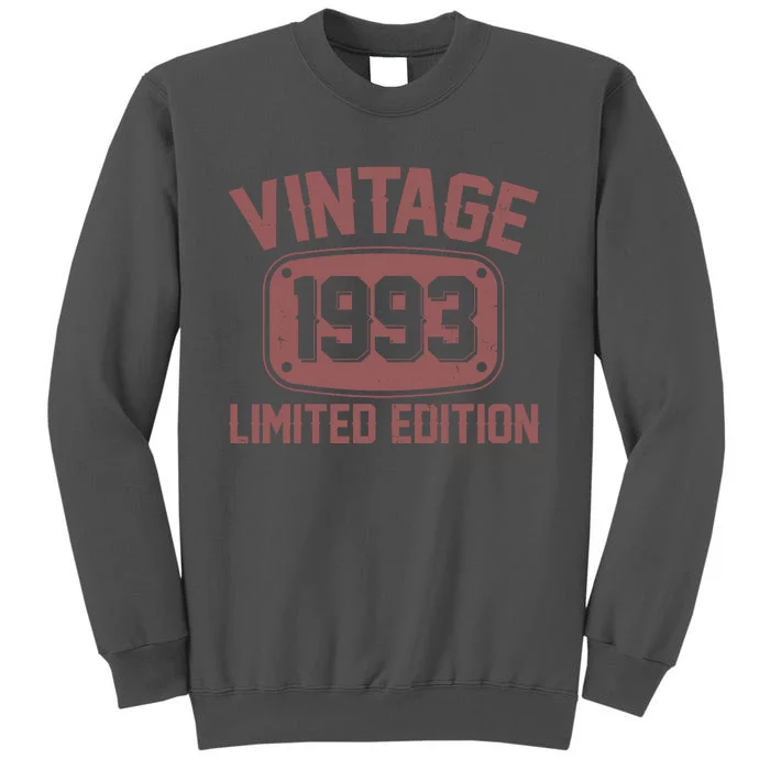 Vintage 1993 Limited Edition 30th Birthday Tall Sweatshirt