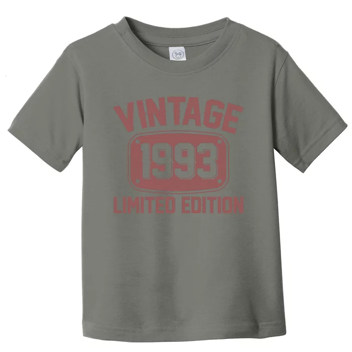 Vintage 1993 Limited Edition 30th Birthday Toddler T-Shirt