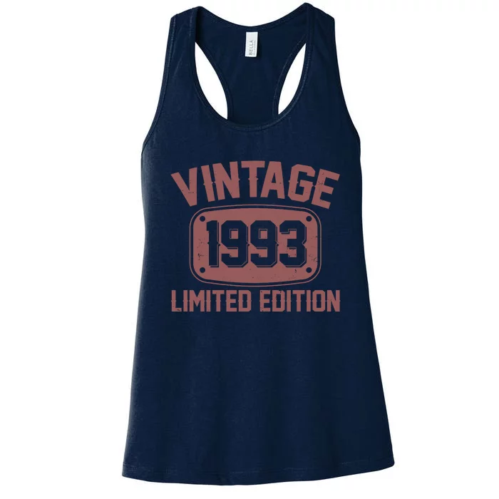 Vintage 1993 Limited Edition 30th Birthday Women's Racerback Tank