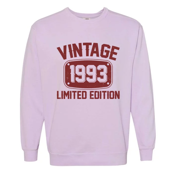 Vintage 1993 Limited Edition 30th Birthday Garment-Dyed Sweatshirt