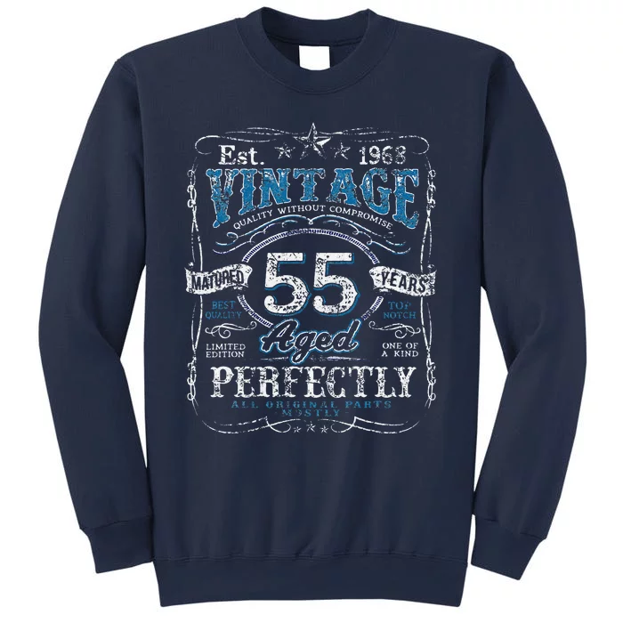 Vintage 1968 Limited Edition 55 Year Old 55th Birthdays Sweatshirt