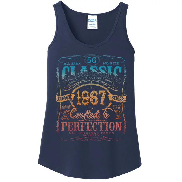 Vintage 1967 Limited Edition 56 Year Old 56th Birthday Cute Ladies Essential Tank