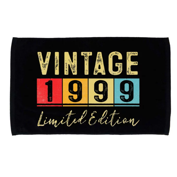 Vintage 1999 Limited Edition Made In 1999 24th Birthday Gift Microfiber Hand Towel