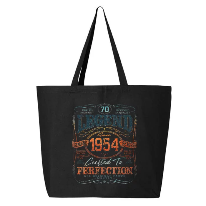 Vintage 1954 Limited Edition 70 Year Old 70th Birthday 25L Jumbo Tote