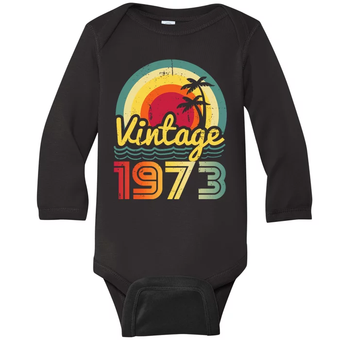 Vintage 1973 Limited Edition Baby Long Sleeve Bodysuit