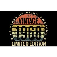 Vintage 1968 Limited Edition 55 Year Old Gifts 55th Birthday Bumper Sticker