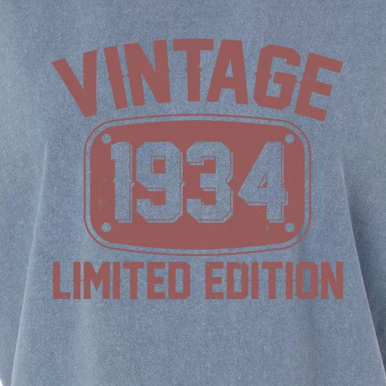 Vintage 1934 Limited Edition 90th Birthday Garment-Dyed Women's Muscle Tee