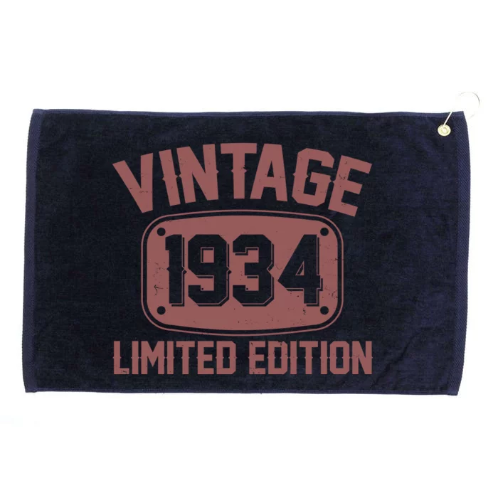 Vintage 1934 Limited Edition 90th Birthday Grommeted Golf Towel