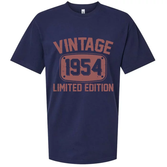 Vintage 1954 Limited Edition 70th Birthday Sueded Cloud Jersey T-Shirt