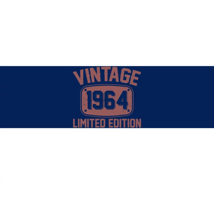 Vintage 1964 Limited Edition 60th Birthday Bumper Sticker