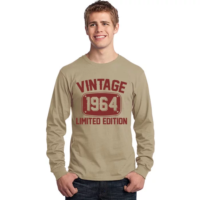 Vintage 1964 Limited Edition 60th Birthday Tall Long Sleeve T-Shirt