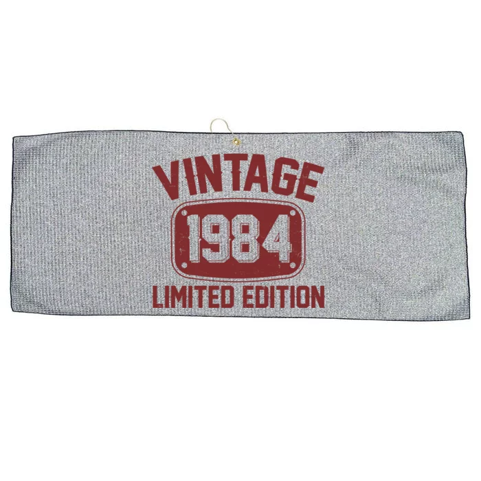 Vintage 1984 Limited Edition 40th Birthday Large Microfiber Waffle Golf Towel