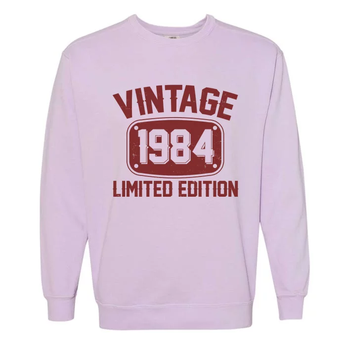 Vintage 1984 Limited Edition 40th Birthday Garment-Dyed Sweatshirt