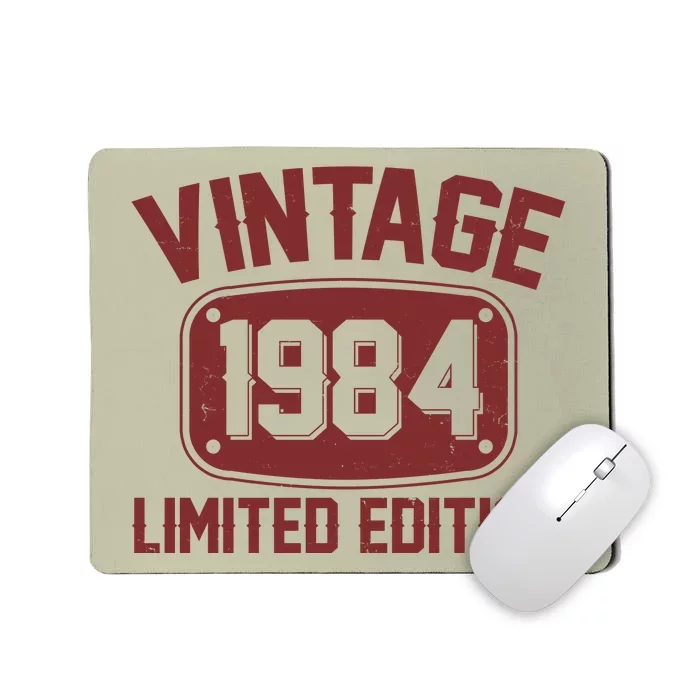 Vintage 1984 Limited Edition 40th Birthday Mousepad