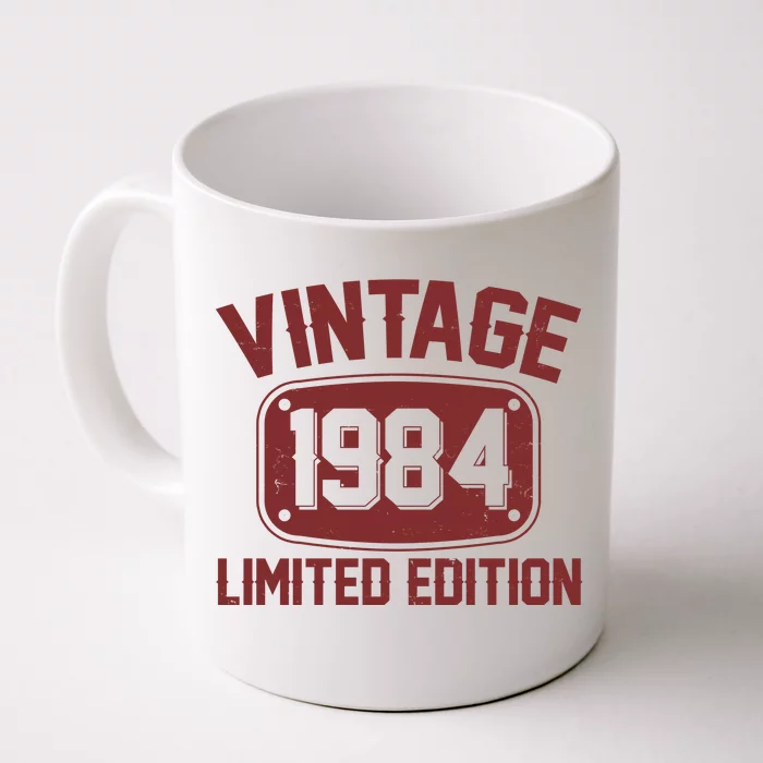 Vintage 1984 Limited Edition 40th Birthday Front & Back Coffee Mug