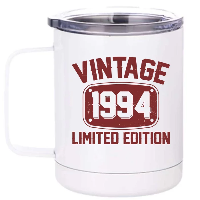 Vintage 1994 Limited Edition 30th Birthday Front & Back 12oz Stainless Steel Tumbler Cup