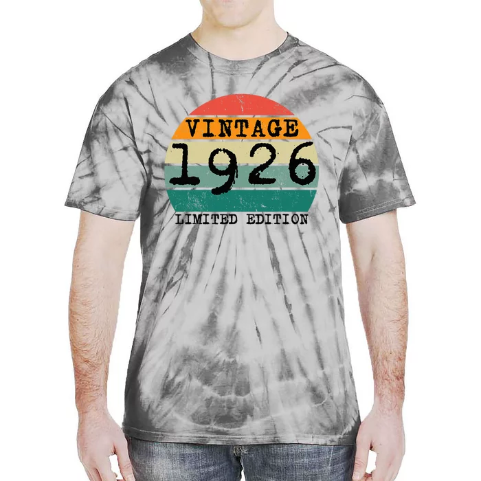 Vintage 1926 Limited Edition Birthday Tie-Dye T-Shirt