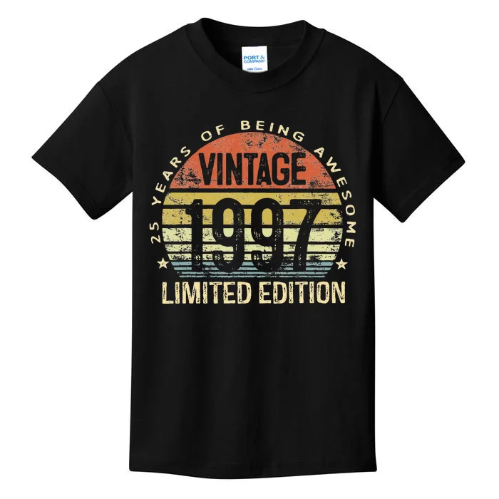 Vintage 1997 Limited Edition 26 Year Old Gifts 26th Birthday Kids T-Shirt