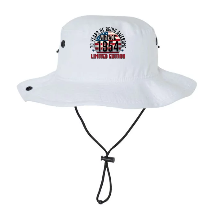 70th Birthday 1954 Limited Edition 70 Years Of Being Awesome Legacy Cool Fit Booney Bucket Hat