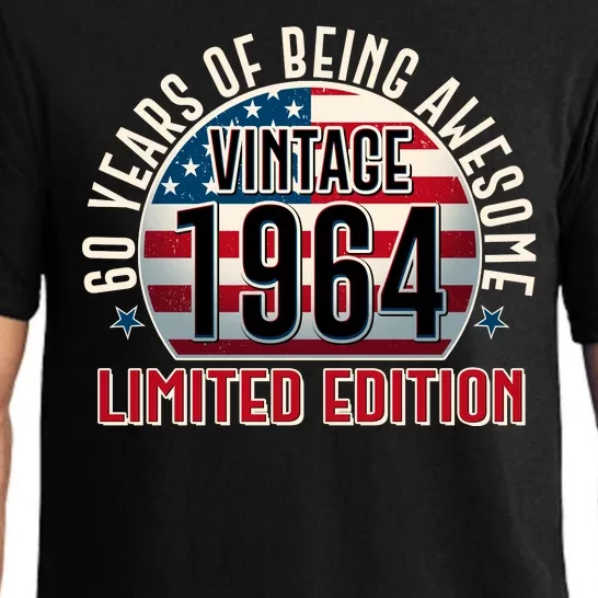 60th Birthday 1964 Limited Edition 60 Years Of Being Awesome Pajama Set