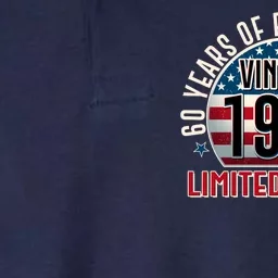 60th Birthday 1964 Limited Edition 60 Years Of Being Awesome Softstyle Adult Sport Polo