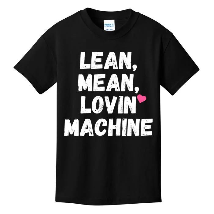 Vintage 1990s Lean Mean Lovin Machine Kids T-Shirt