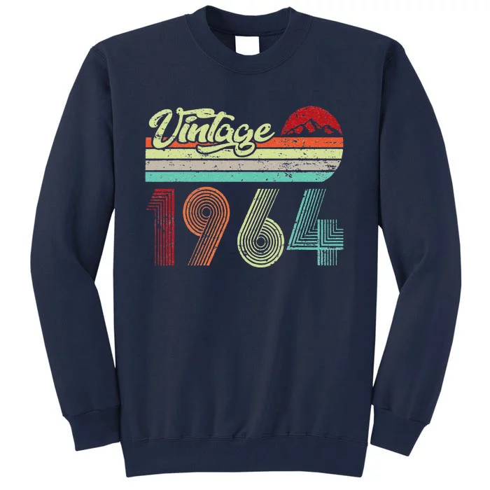 Vintage 1964 Made In 1964 59th Birthday Gift 59 Year Old Tall Sweatshirt