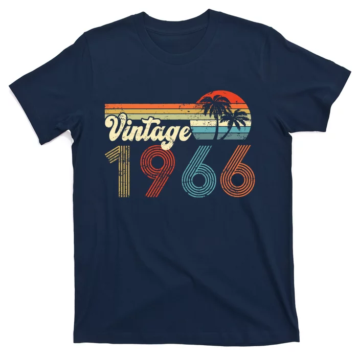 Vintage 1966 Made In 1966 56th Birthday Gift 56 Year Old T-Shirt