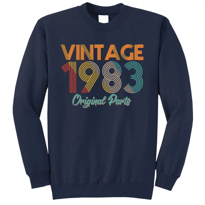 Vintage 1983 Original Parts 40th Birthday Tall Sweatshirt