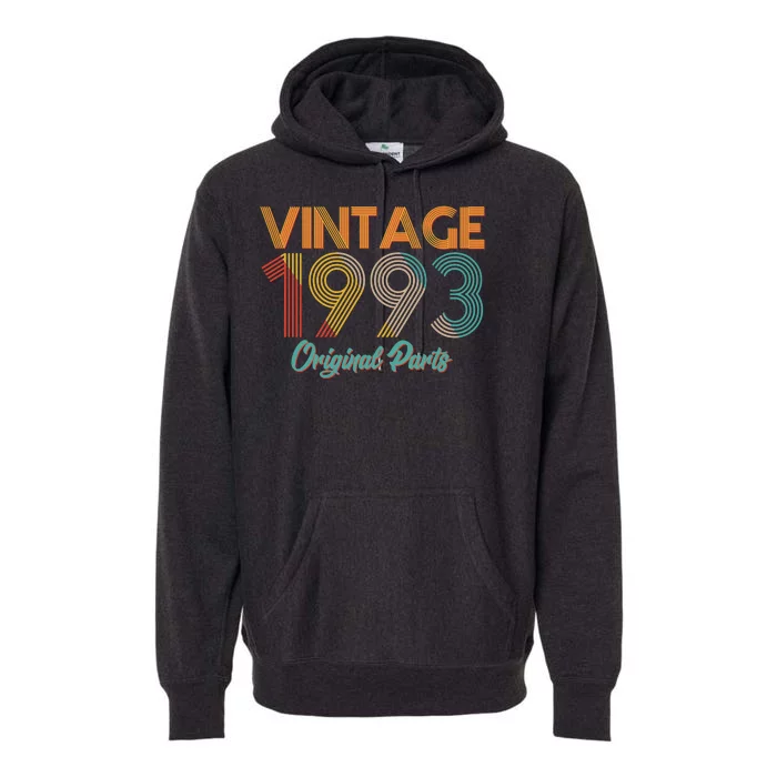 Vintage 1993 Original Parts 30th Birthday Premium Hoodie