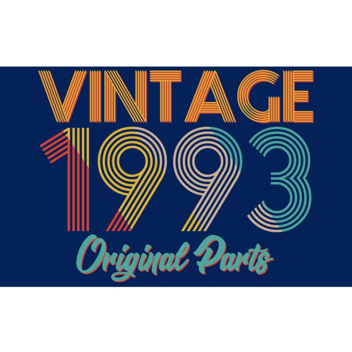 Vintage 1993 Original Parts 30th Birthday Bumper Sticker