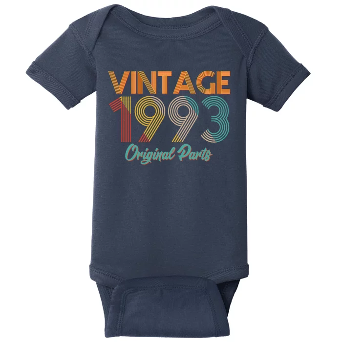 Vintage 1993 Original Parts 30th Birthday Baby Bodysuit