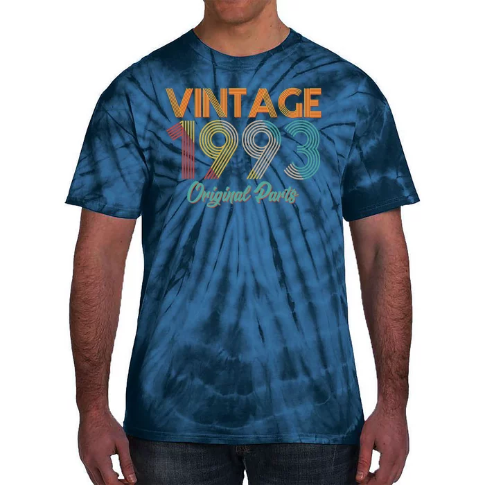 Vintage 1993 Original Parts 30th Birthday Tie-Dye T-Shirt