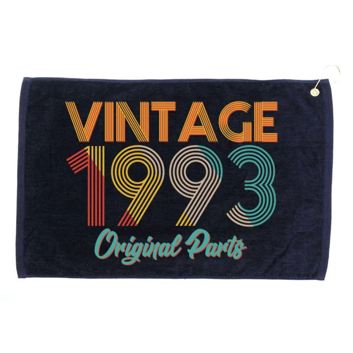 Vintage 1993 Original Parts 30th Birthday Grommeted Golf Towel