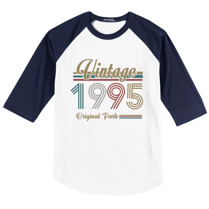 Vintage 1995 Original Part 29 Years Old Baseball Sleeve Shirt