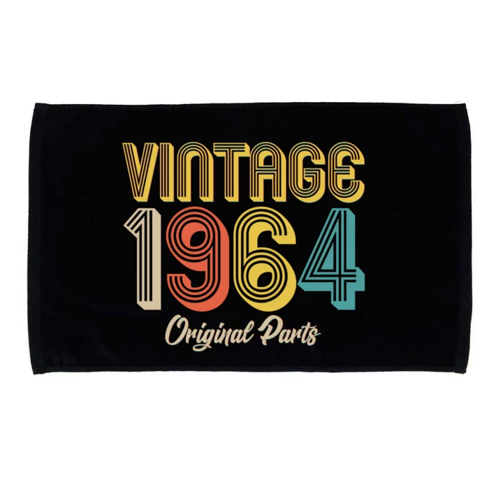 Vintage 1964 Original Parts 60th Birthday Microfiber Hand Towel